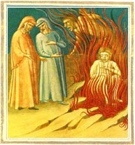 Inferno canto 27 versi 1-6 (Bartolomeo di Fruosino)